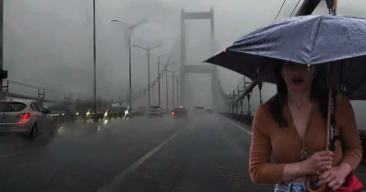Meteoroloji tarih verdi: İstanbul'da iki gün boyunca yağmur var