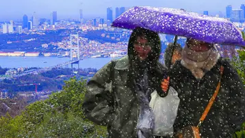 İstanbul'da sıcaklık aniden düşecek! Tarih belli oldu: Önce sulu kar sonra kar yağışı geliyor