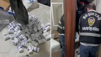 Cezaevinden firar etti uyuşturucu satınca yakalandı