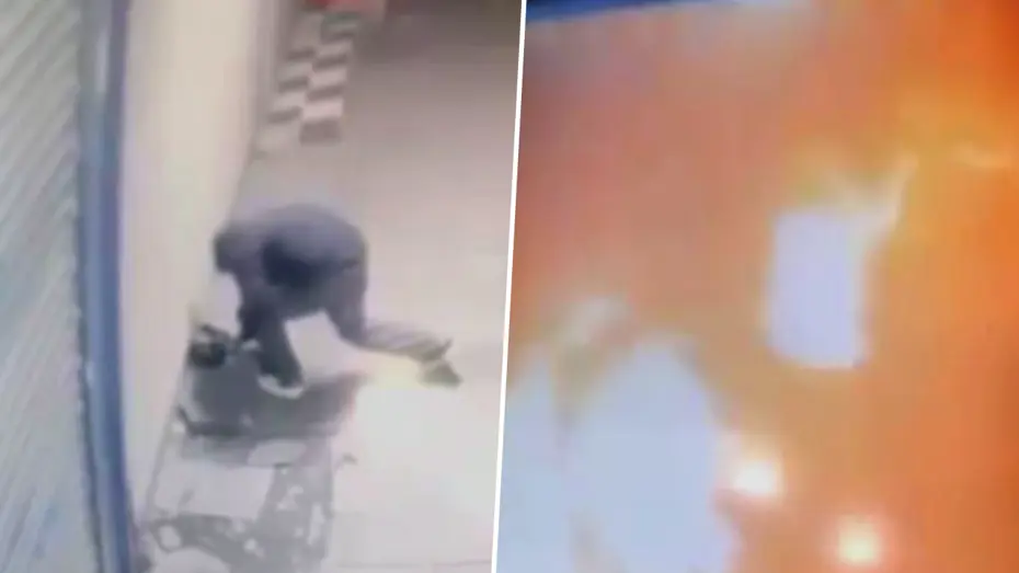 İstanbul'da iş yerine bombalı saldırı: Önce patlama oldu, sonra yangın çıktı