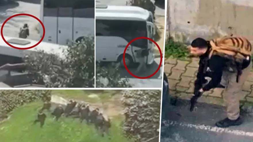 İsrail Konsolosluğu önündeki silahlı çatışma. Saldırı kare kare böyle gerçekleşti, polisler anında karşılık verdi İsrail Konsolosluğu önündeki silahlı çatışma. Saldırı kare kare böyle gerçekleşti, polisler anında karşılık verdi