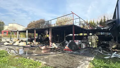 Yıldız Teknik Üniversitesi'nde yangın paniği