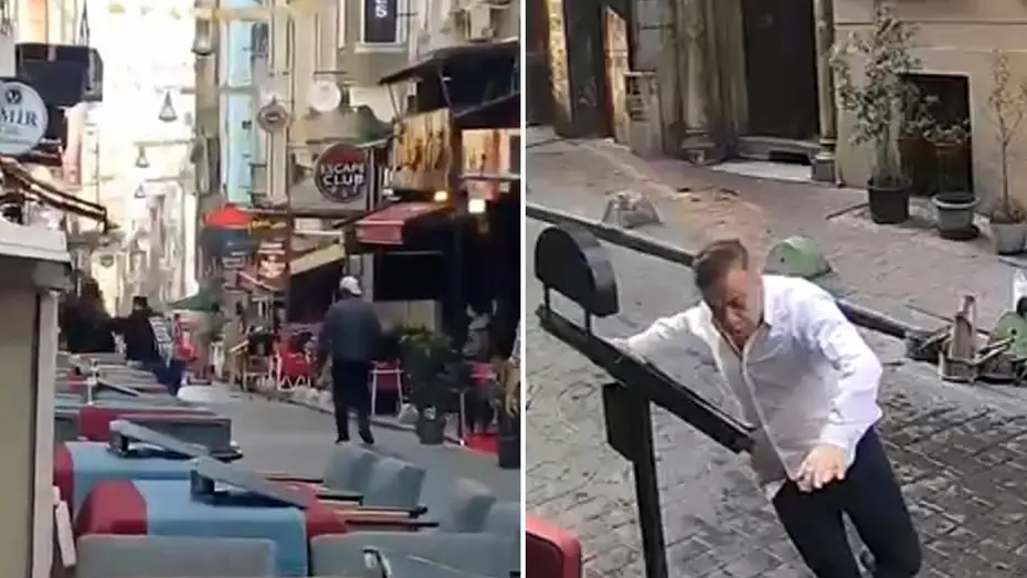 İstiklal Caddesi'nde silah sesleri: Otelden çıkıp kurşun yağdırdı