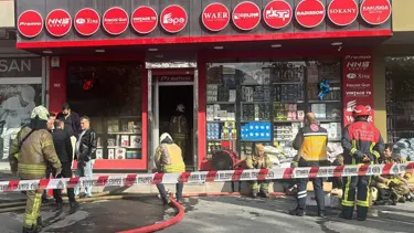 İSTOÇ Ticaret Merkezi'nde yangın paniği