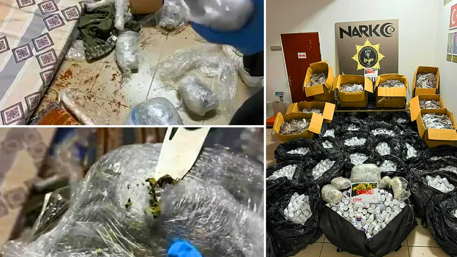 İzmir'de uyuşturucunun dağıtım merkezi deşifre edildi
