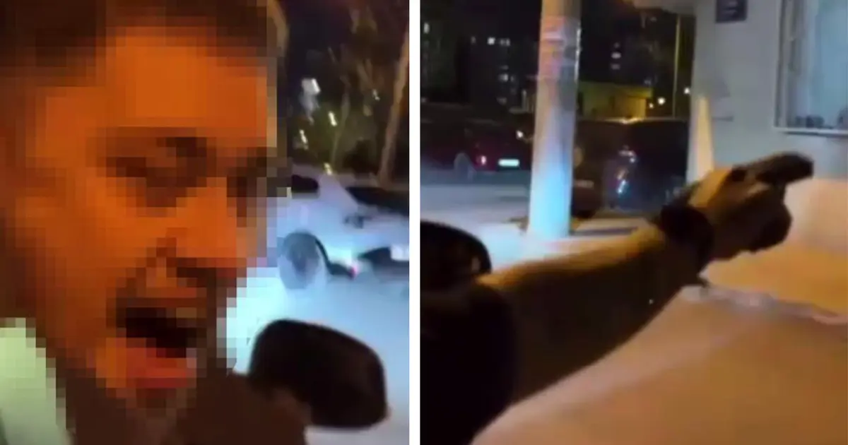 İzmir'de arabadan ateş açıp o anları sosyal medyada paylaştı