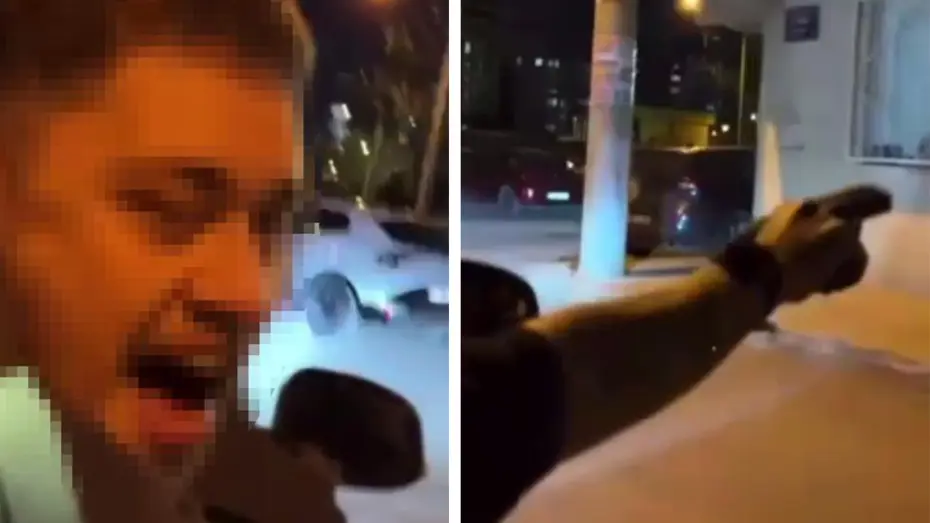 İzmir'de arabadan ateş açıp o anları sosyal medyada paylaştı