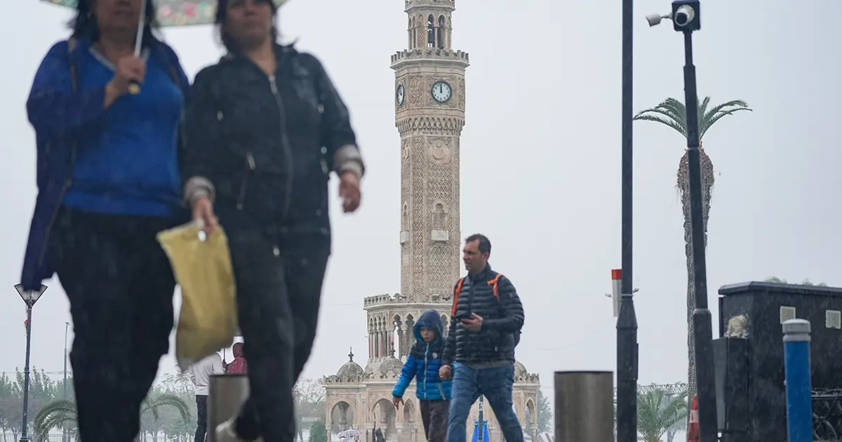 İzmir'de son 16 yılın en yağışlı şubat ayı yaşanıyor