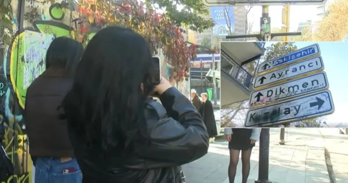 Ankara’da gençler neden tabelalara asılıyor?