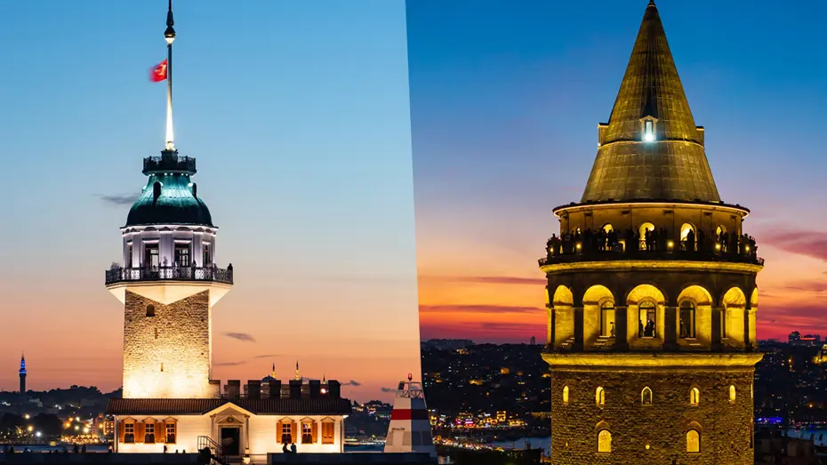 İstanbul’un simge yapılarından 2025 rekoru. Galata ve Kız Kulesi’ne ziyaretçi akını