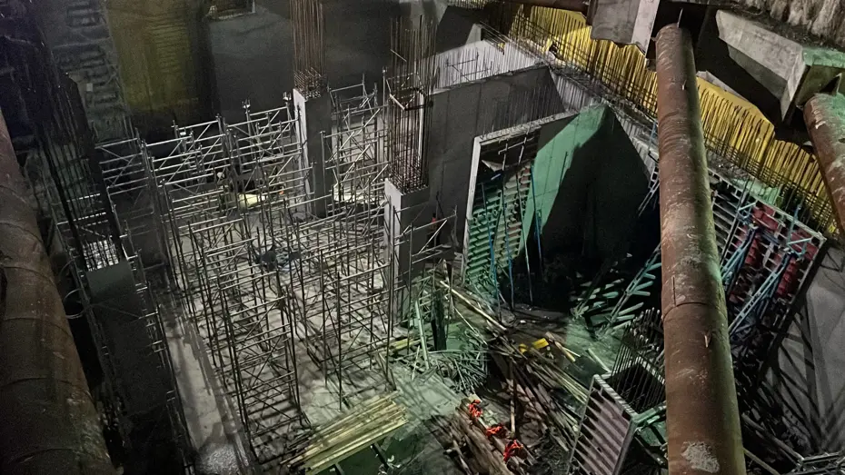 Kabataş metro inşaatında göçük: İki gözaltı