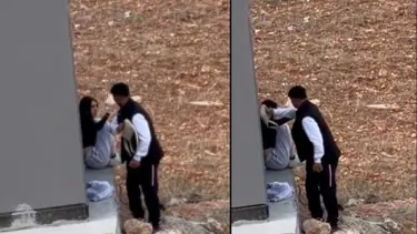 Adana'da tartıştığı kadının saçını çekip çantayla dövdü!