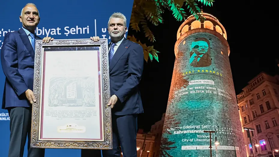 Kahramanmaraş, UNESCO'nun Edebiyat Şehri unvanı aldı