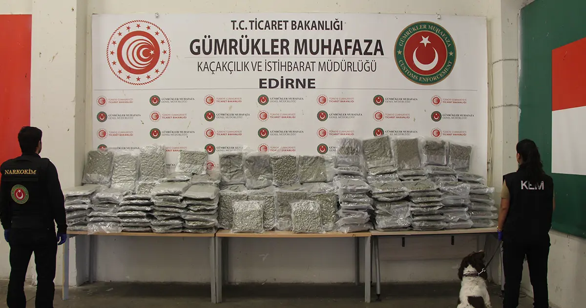 Kapıkule'de uyuşturucu soruşturması. 5 şüpheli yakalandı