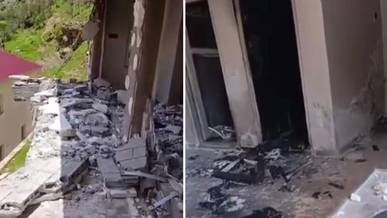 Kaplıcada ortalığı savaş alanına çeviren patlama