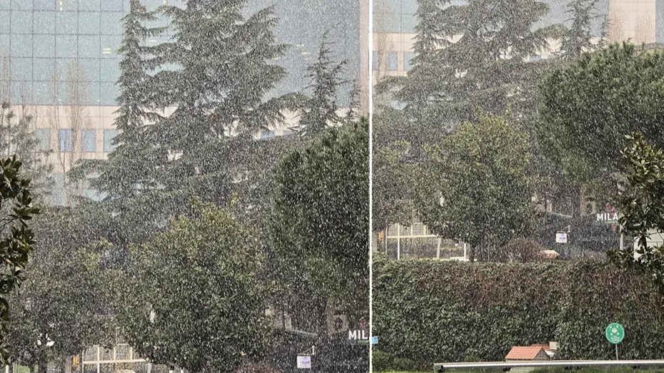 İstanbul’da kar yağışı başladı