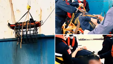 Karadeniz'de gemiden gelen ihbar ekipleri alarma geçirdi: Sahil Güvenlik'ten tahliye operasyonu