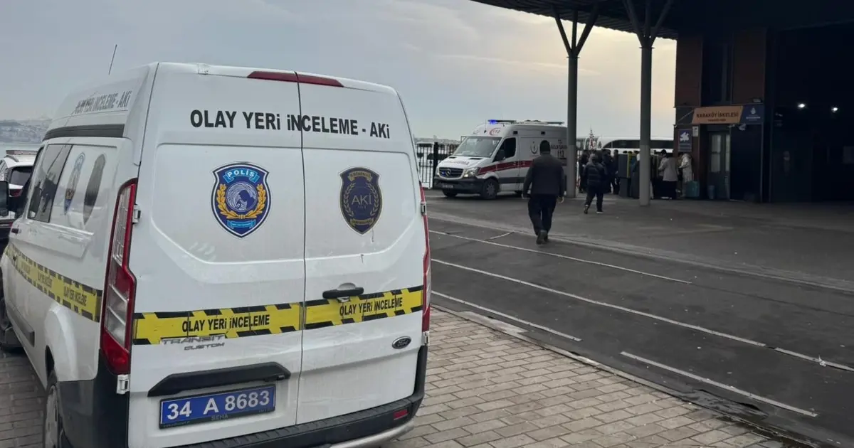 Karaköy İskelesi'nde kadın cesedi bulundu