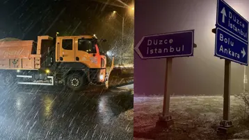 Kar mesaisi başladı  