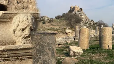 Çukurova'nın Efes'i Kastabala Antik Kenti'nde yeni masklar ortaya çıkarıldı