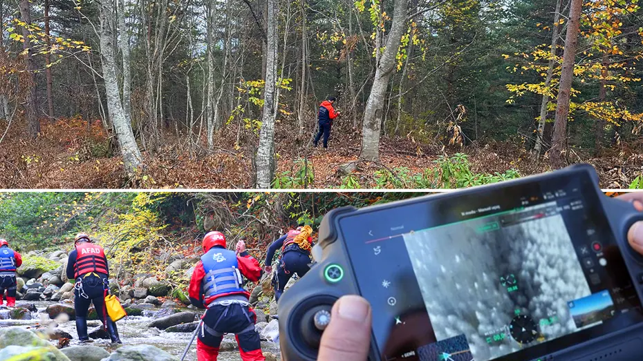 Havada İHA, yerde ekipler: Kastamonu'da kayıp anne ile oğlu aranıyor