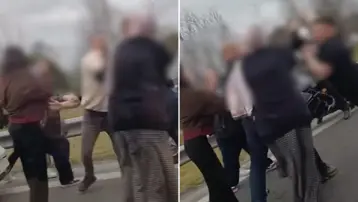 Araçtan indiler kavgaya tutuştular. 360 bin lira ceza yediler