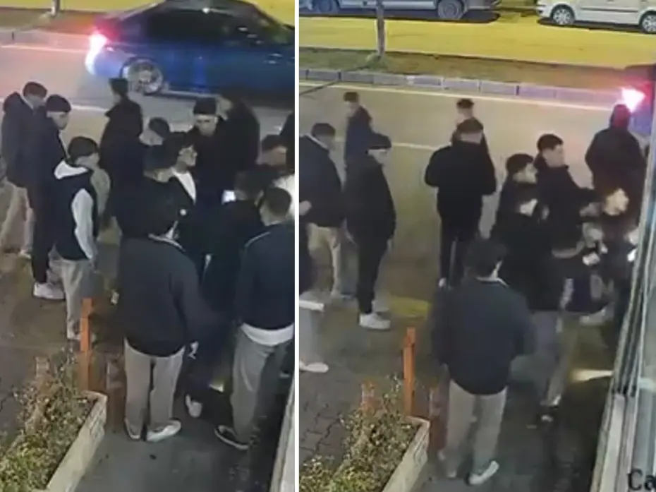 Sözlü tartışmada aniden yumruk attı, ortalık meydan muharebesine döndü