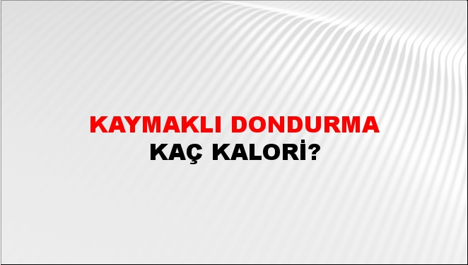 Kaymaklı Dondurma