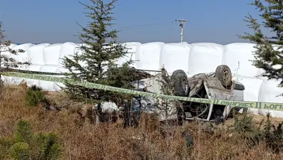 Otomobil takla attı: Bir ölü