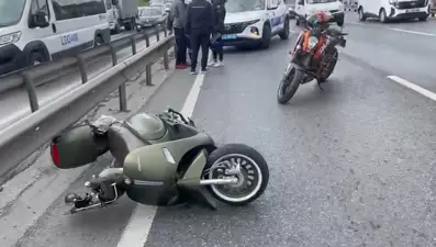 Sefaköy'de ölümlü motosiklet kazası