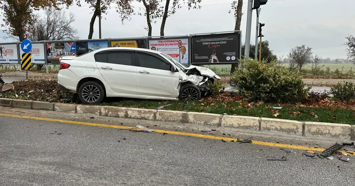 Muğla'da trafik kazası: 2 yaralı