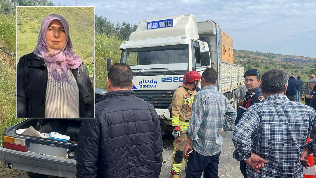 Karı kocayı ayıran feci kaza