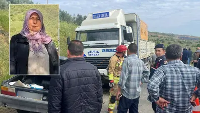 Karı kocayı ayıran feci kaza