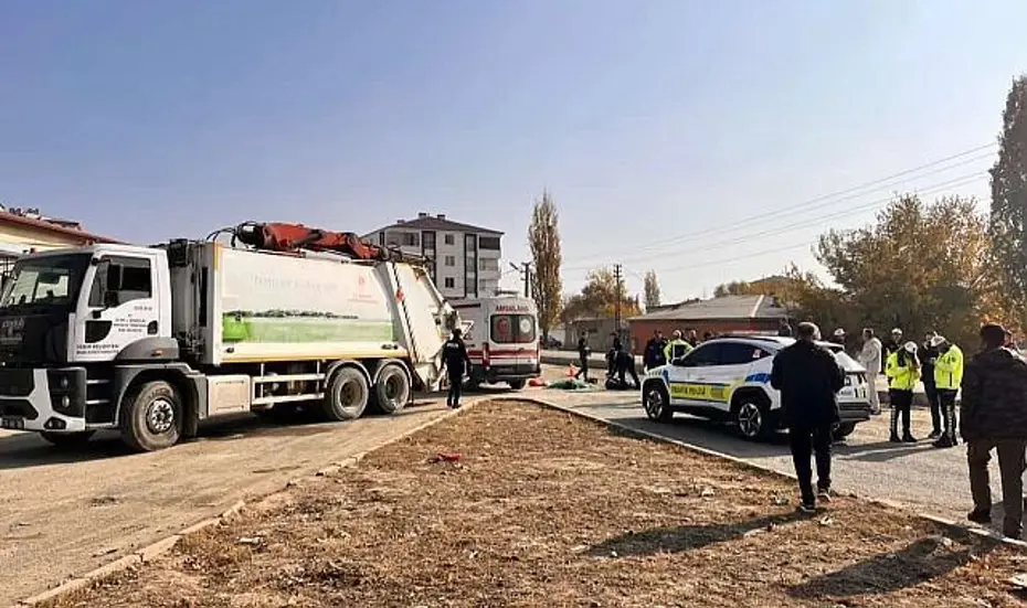 Iğdır'da çöp aracının çarptığı kadın hayatını kaybetti