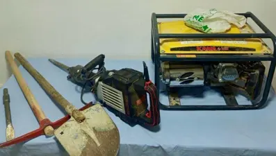 İzinsiz kazıya suçüstü