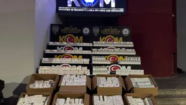 Adana'da binlerce kutu kaçak ilaç yakalandı