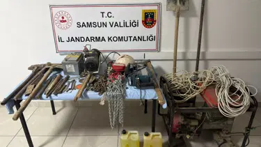 Kaçak kazıya gözaltı