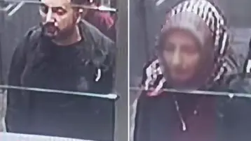 Büyükçekmece Adliyesi'ndeki soygundan sonra kaçış anı