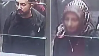 Büyükçekmece Adliyesi'ndeki soygundan sonra kaçış anı