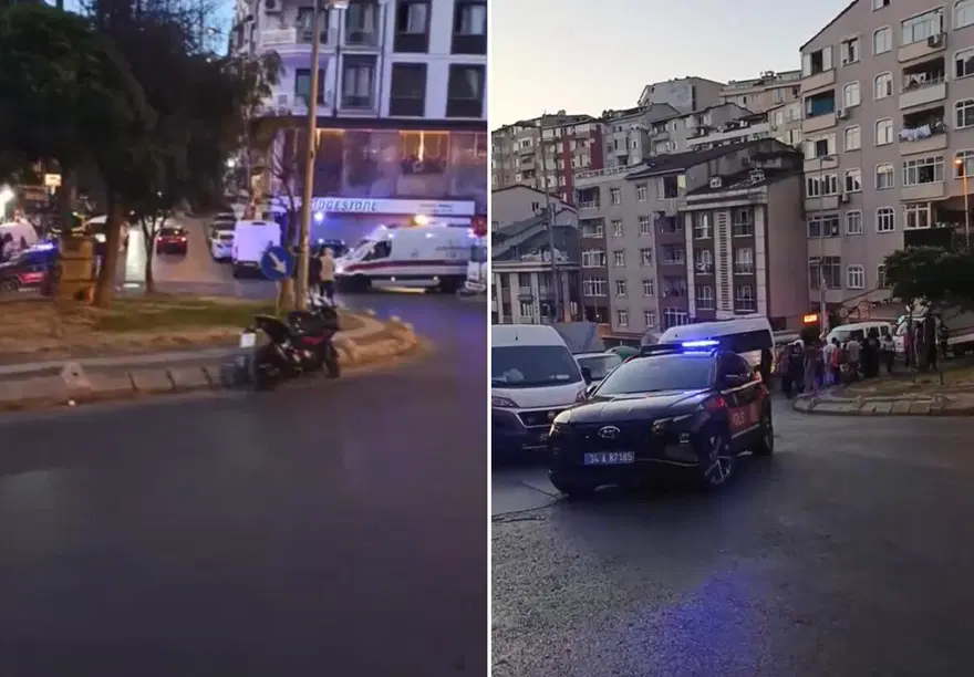 Kağıthane'de eski sevgili dehşeti. Üzerlerine motosiklet sürdü daha sonra da bıçakladı 1