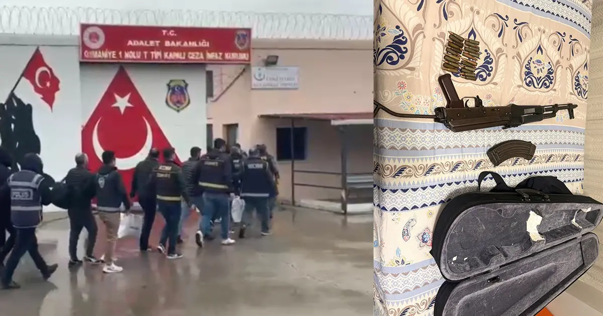 Silah tacirlerine baskın. Keman kutusundan otomatik tüfek çıktı