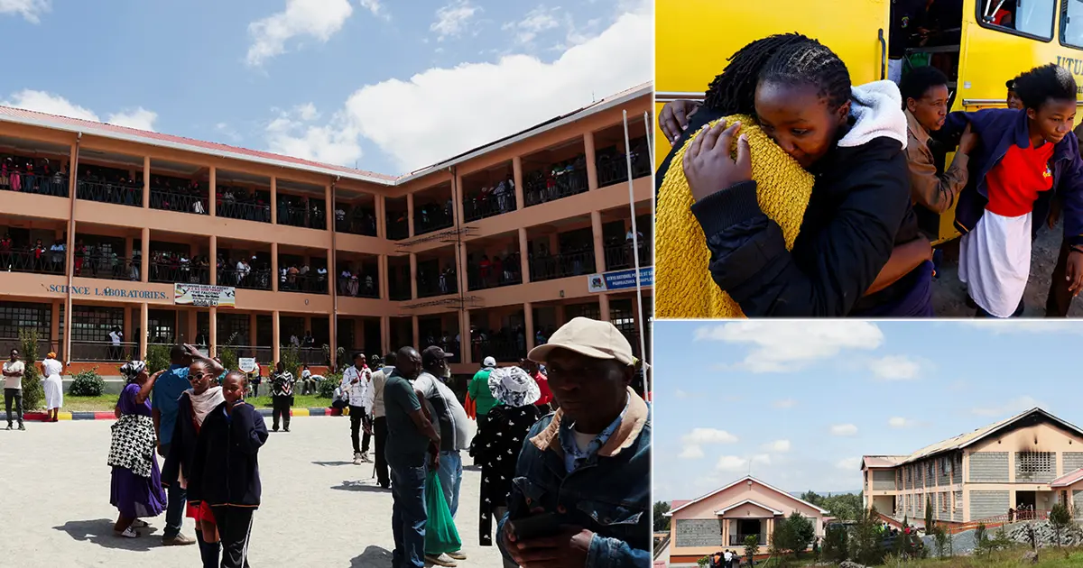 Kenya'da yatılı okulda yangın. 16 kız çocuğu öldü