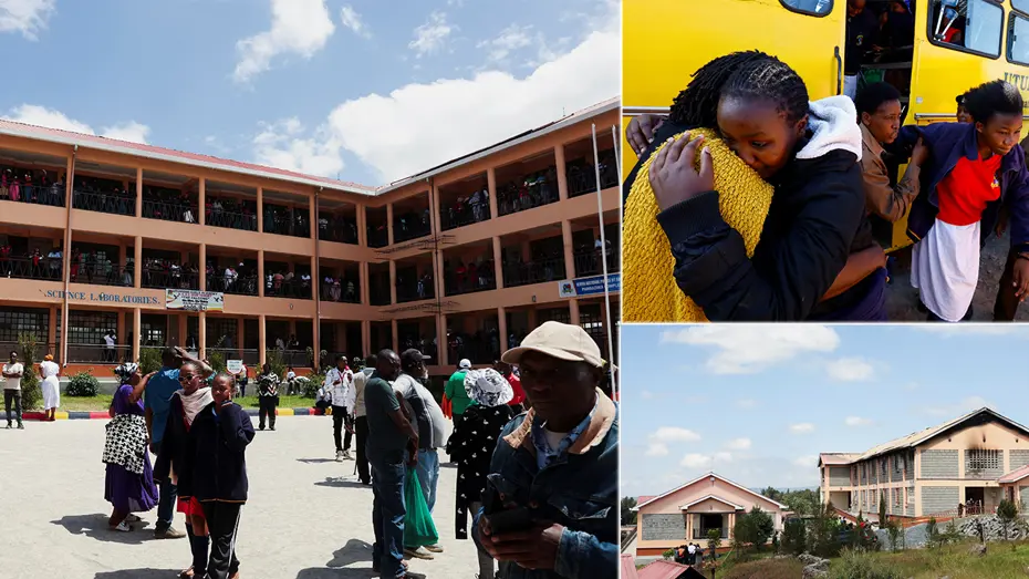 Kenya'da yatılı okulda yangın. 16 kız çocuğu öldü