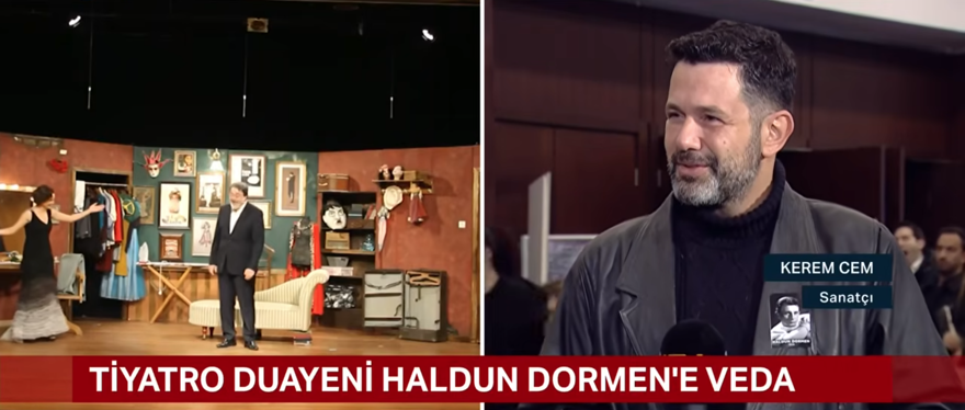 Tiyatro duayeni Haldun Dormen'e veda. "Onun ışığı hiçbir zaman sönmeyecek" 7