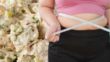 6 ayda 63 kilo verdi. Her gün yediği tek besin iğne ipliğe çevirmiş