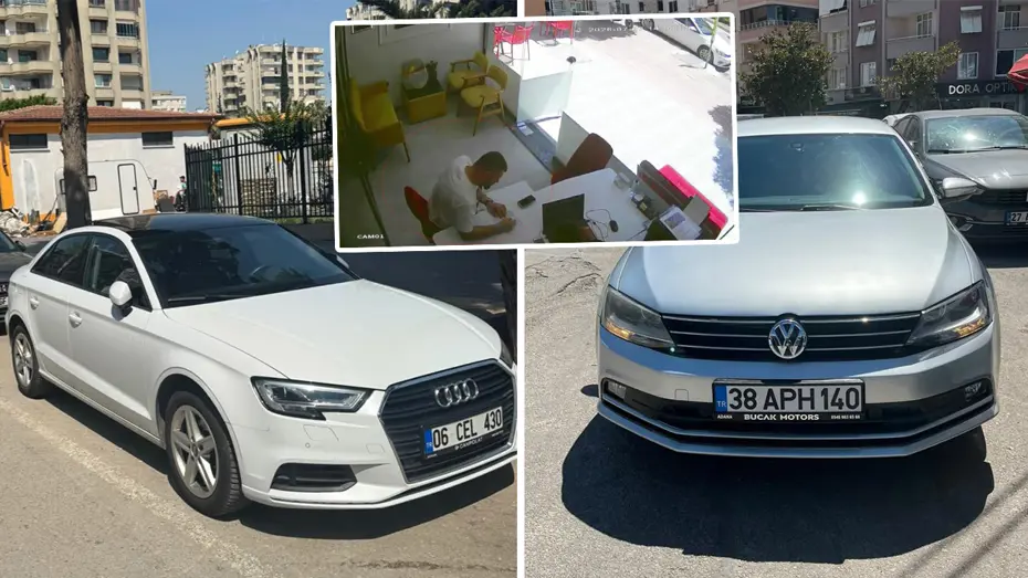 Kiraladığı otomobilin GPS cihazını söküp ortadan kayboldu