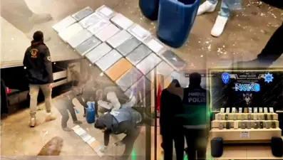 Edirne'de 31 ton kokain ele geçirildi