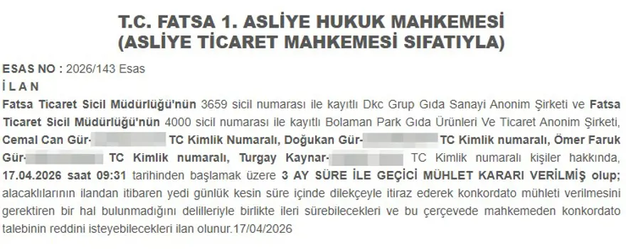 Her markette ürünleri var. 14 yıllık şirket konkordato talep etti 3 Her markette ürünleri var. 14 yıllık şirket konkordato talep etti 3