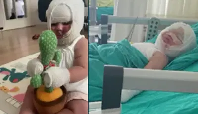 Domates konservesi bomba gibi patladı, 9 aylık bebeğin vücudu yandıMersin'de patlayan domates konservesi 9 aylık bir bebeğin vücudunun yanmasına neden oldu. NTV'den Tuana Çiftci hem bebeğin annesiyle hem de gıda denetim uzmanıyla konuştu.