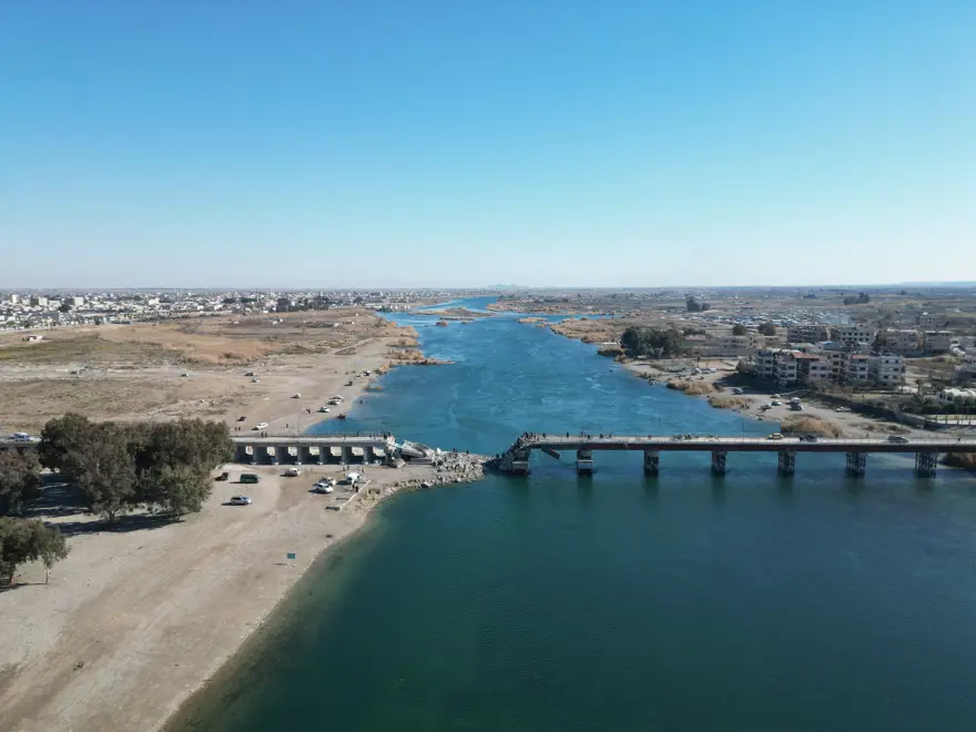 SDG'NİN YIKTIĞI KÖPRÜLER GÖRÜNTÜLENDİ 1